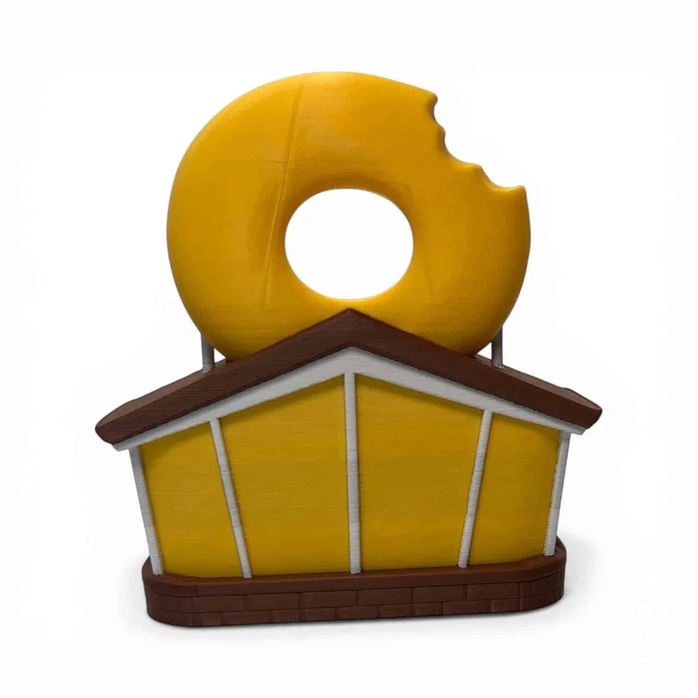 J Dilla Donuts Album Cover Tabletop Decor | Hip-Hop Display Piece
